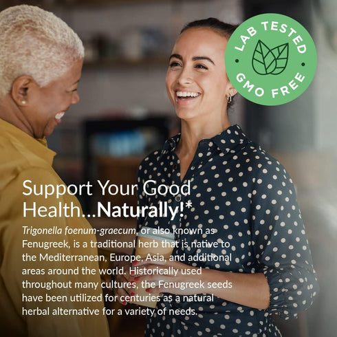 Futurebiotics Fenugreek Extra Strength 2400 MG, Non-GMO, 300 Vegetarian Capsules for Overall Good Health & Well-being