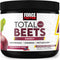 Force Factor Total Beets Energy Drink Mix, Superfood Beet Root Powder for Energy, Circulation, Nitric Oxide, Heart