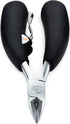 Toenail Clippers for Thick or Ingrown Nails, Heavy-Duty Soft-Grip Nail Nipper with Surgical-Grade Steel Blades