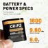 Yingsholdia CR-P2 6V 2025 223A, 2CR-P2, DL223A EL223AP (5-Pack) Batteries, Upgraded Lithium Photo Battery, Replaces