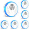 6 Packs Ultrasonic Pest Repeller Indoor, Mouse Repellent Plug in for Roach, Rodent, Bugs, Rat, Mosquito, Spider