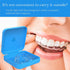 ARGOMAX Retainer Case - 4 Piece Aligner and Braces Box in Blue