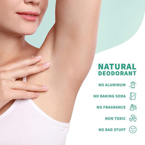 Stick Up Natural Deodorant for Women and Men, 3 oz. Vegan Deodorant with Bentonite Clay, Black Rogue - Primal Life