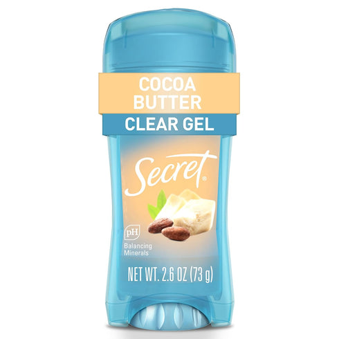 Secret Fresh Antiperspirant Deodorant for Women, 72hr Sweat & Odor Protection, Cocoa Butter Scent, 2.6 oz