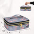 Teamoy Travel Makeup Brush Organizer, Cosmetic Brushes Bag Case with Compartment for Brushes and Beauty Essentials,