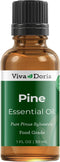 Viva Doria 100% Pure Pine Essential Oil - Undiluted, Food Grade, Hungarian Pine Oil - 30 mL (1 Fluid Ounce)