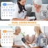 Blood Pressure Machine Upper Arm Large Cuff, Automatic Monitor with LCD Display, 198 Sets Memory