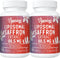 Liposomal Saffron Supplements, 100% Pure Saffron Extract 88.5 mg, 120 Veggie Capsules, Made in USA