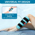 Comfytemp Calf Shin Splint Ice Packs, Reusable Gel 2 Pack, Hot Cold Therapy Compression Sleeve for Swelling, Elbow, Knee