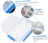 Portable Plastic Pill Organizer with Compartments Transparent Medicine Storage Case Durable and Safe for Weekly