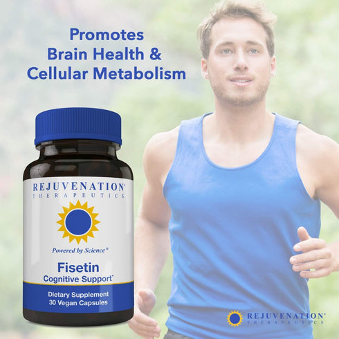 Fisetin | Senolytic Dietary Flavonoid - Non-GMO, Vegan, Gluten-Free, 100 mg, 30 Veggie Caps