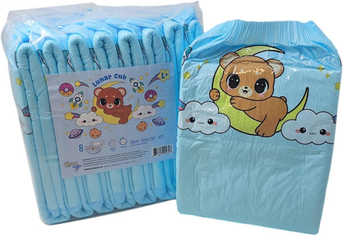Rearz - Lunar Cub - 12L Adult Diapers (8 Pack) (Medium)