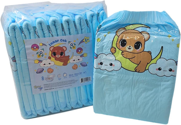 Rearz - Lunar Cub - 12L Adult Diapers (8 Pack) (Medium)