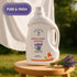Pure Botanix 68 Oz 66 Lavender Plant-Based Hypoallergenic Laundry Detergent, Gentle & Non-Toxic Soap for Sensitive