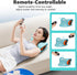 seektik 2026 3-in-1 3 3 Upgraded Neck Massager, Portable Cervical Traction Device, Heat Levels & Vibration Modes