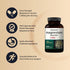 Magnesium Taurate 1,500mg | 240 Capsules | Chelated Mineral Supplement for Heart & Nervous System | Non-GMO