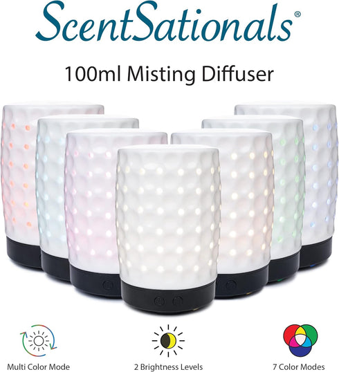 Scentsationals Eclectic Diffuser Collection, 100ML, Scented Essential Oils, Electric Fragrance Home Air Freshener