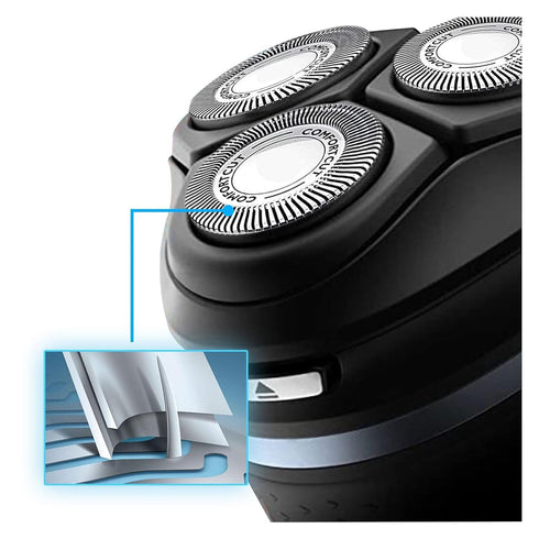 SH30/52 Replacement Heads for Philips Series 3000 Electric Shavers, Compatible with Norelco SH30 Replacement Blades