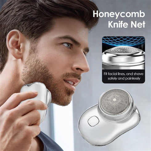 Mini Shaver 2023 New Pocket Portable Electric Shave, Magic USB Mini Shaver for Men, Rechargeable Travel Razors for Men Electric Shaver for Shaving Face