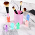 6 Pcs Silicone Fish Toothbrush Covers, Cute Standing Tooth Brush Holder, Travel Protector Cap for Household