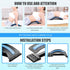 JSBIRD 3 Settings Back Stretcher for Pain Relief, Multi-Level Back Cracker Lower Back Pain Relief Device, Lumbar
