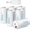 winbasic C Batteries C Size Rechargeable Lithium Batteries, LR14 4100mWh 1.5V USB-C Charging