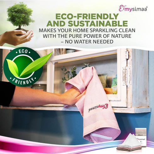 Set 12 Mysimaa XL Lint Free Microfiber Cleaning Cloth, Cleaning Rags, Microfiber Towels, Glass Cloths, Lint Free Towel