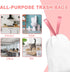 HHXI 100Ct 4 Gallon Small Trash Bags, Cherry Blossom Garbage Bags, Scented Trash Bags, Odor Resistant with Drawstring