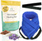 Microwavable Heating Pads for Lower Back, Neck, Shoulder Pain Relief, Moist Microwave Hot Pack, Blue-Lavender