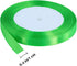Winlyn 36 Colors 900 Yards Fabric Ribbons, Satin Ribbons, Metallic Glitter Rolls for Floral Bouquet Gifts Crafts Bows