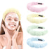 Canitor 4 PCS Spa Headband for Washing Face, Terry Cloth Makeup Headbands for Teen Girls and Bachelorette Parties