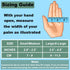 Copper Arthritis Gloves - Fingerless Compression Gloves with Adjustable Wrist Strap for Pain Relief (Large/X-Large)