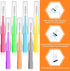 Zopeal 250 Pieces Braces Flossers: Interdental Brush for Cleaner Teeth, Soft Dental Picks Refill Toothpick Cleaners
