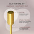 PANA Professional 3/32" Shank Size - Flat Top Large Barrel Gold Carbide Bit, Extra Fine Grit