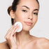 AUEAR 10 Pack Powder Puffs, Washable Pure Cotton Round Makeup Pads for Loose Foundation (White)