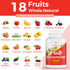 2000 MG Fruits and Vegetables Supplements - 120 Tablets, Natural Balance Over 35+ Whole Food Superfoods