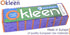 Okleen 9 Pack, 4.3x2.8x1.4 inches. Purple and Orange Multi Use Scrub Sponges. Made in Europe. Heavy Duty & Non Scratch