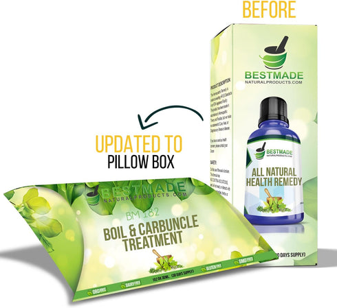 Boil & Carbuncle B, Maximum Strength Natural Drops for Boils (Liquid)