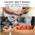 2 Pack Wrist Braces for Carpal Tunnel, Arthritis, and Tendinitis Pain Relief, Compression Support for Both Hands