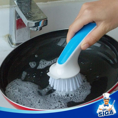 Pack 2 MR.SIGA Pot and Pan Cleaning Brush