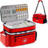 TGCUR Medicine Organizer and Storage Bag Empty, Family First Aid Box, Pill Bottle