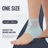 Ultra Thin Ankle Wraps, Ankle Brace for Men & Women, Adjustable Straps for Sprained Foot, 2 Pack