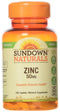 Sundown Zinc Gluconate 50 mg Caplets, 100 ct
