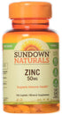 Sundown Zinc Gluconate 50 mg Caplets, 100 ct