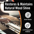 Piano Shine Polish & Cleaner 8 oz - Clean, Polish, Wax & Protect Glossy Pianos, UV Protectant