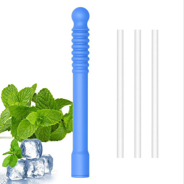 ZongniYiT NEWUPGRADED Mint Flavored Chewable Essential Oil Breath Stick, Aroma Chew Stick with
