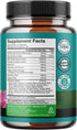 Liver Support Supplement with NAC - Herbal Liver Supplement with N Acetyl Cysteine Silymarin Milk Thistle Extract Dandelion Root Artichoke Extract Choline Bitartrate and Berberine for Liver Cleanse