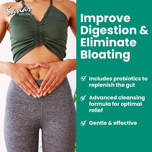 Colon Cleanse Pills with Psyllium Husk | 90 Capsules for Weight Management Detox and Gut Health