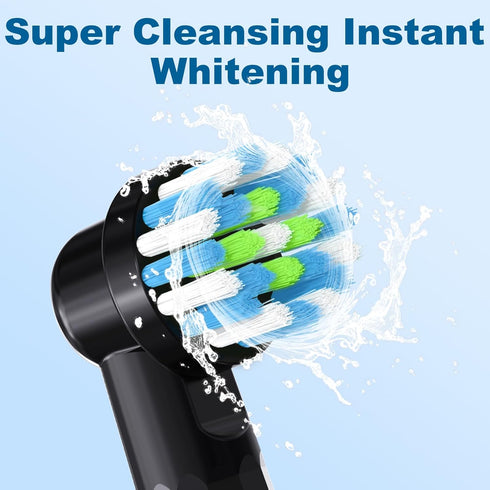 Replacement Brush Heads for Braun Oral B Pro 1000/7000/9600/5000/3000, Compatible with Genius X and Smart 1500