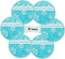OLESILK Small Hot Cold Gel Packs, 6 Packs, Reusable Round Ice Pack for Hot and Cold Therapy, Kids Pain Relief